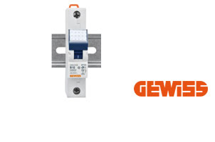 FI/LS-Schutzschalter, 2-polig, Baureihe MDC - GEWISS-FI-Schutzschalter FI- Schutzschalter Sicherungsmaterial Installation - Max Pferdekaemper GmbH &  Co. KG