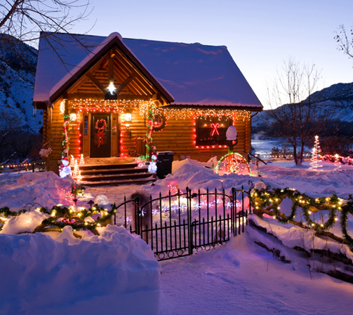 Weihnachtsdekoration, Au�en