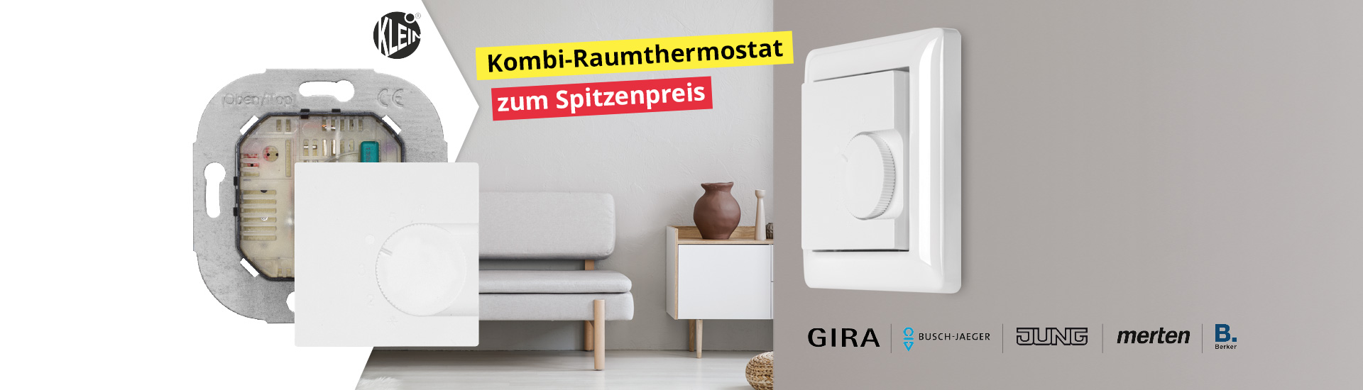 Kombi-Raumthermostat