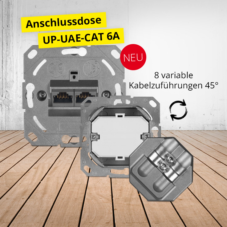 Anschlussdose UAE-CAT 6A