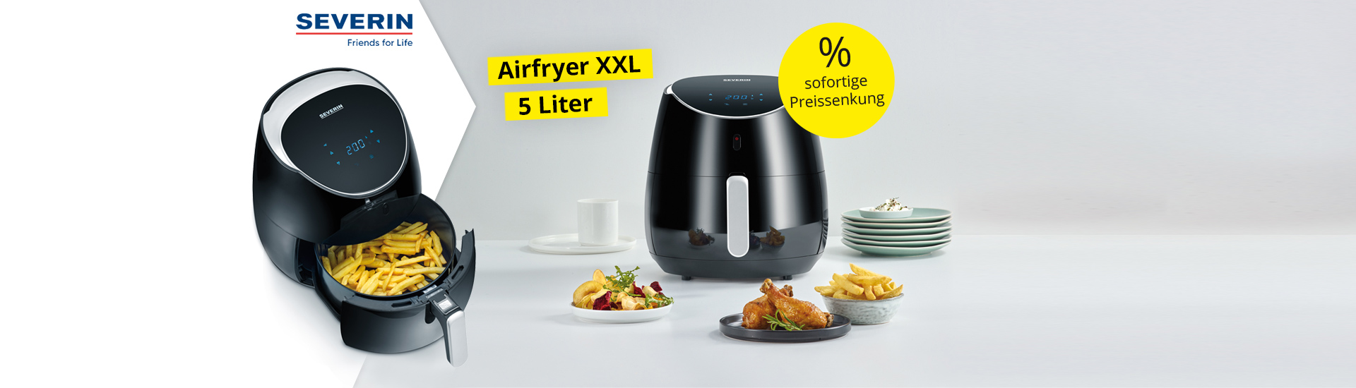 Heißluftfritteuse XXL