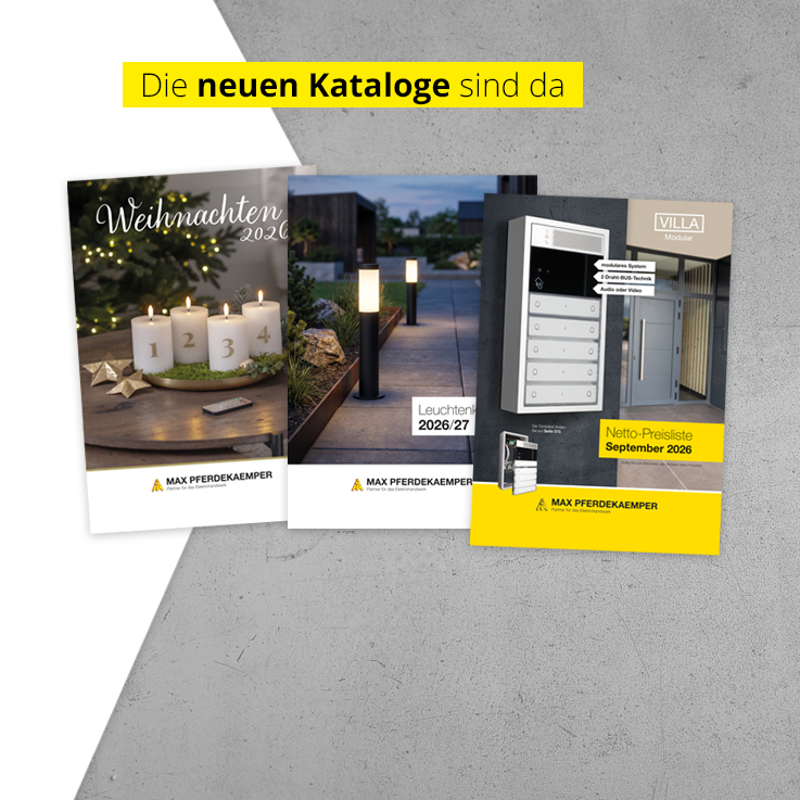 neue Kataloge