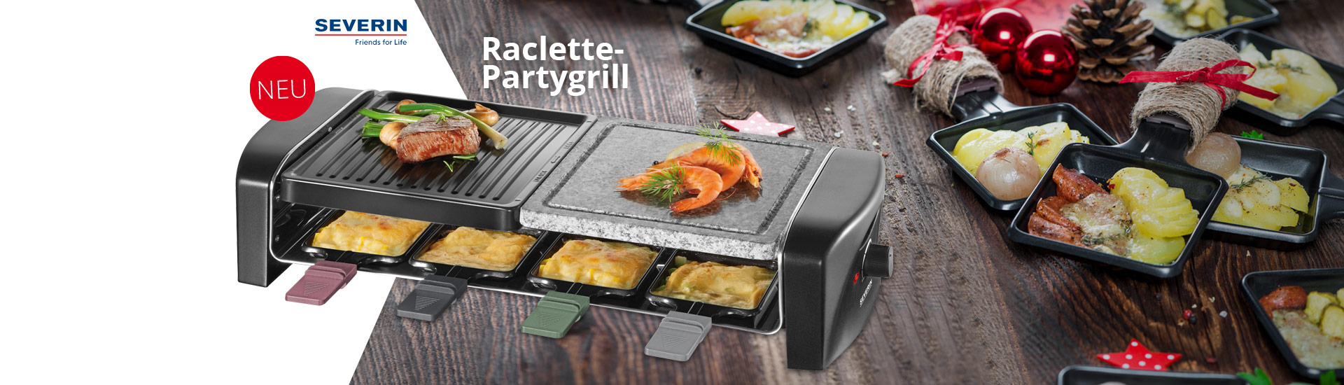 Raclette-Partygrill