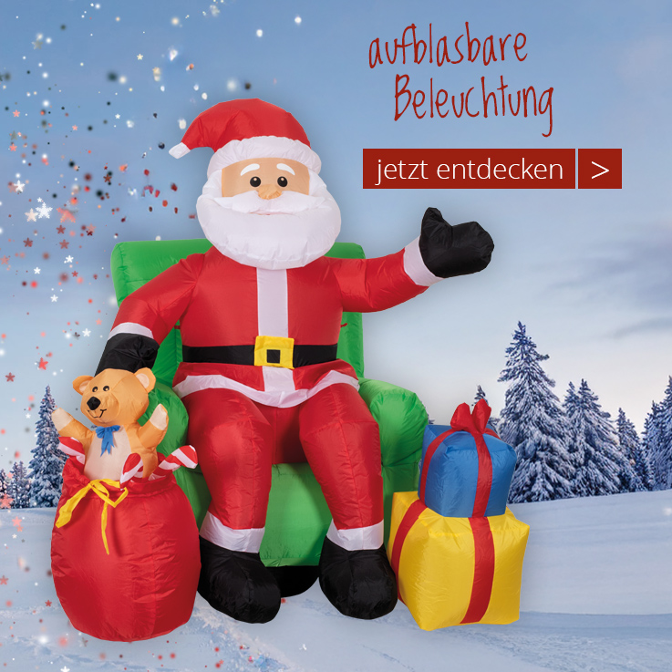 aufblasbare Beleuchtung