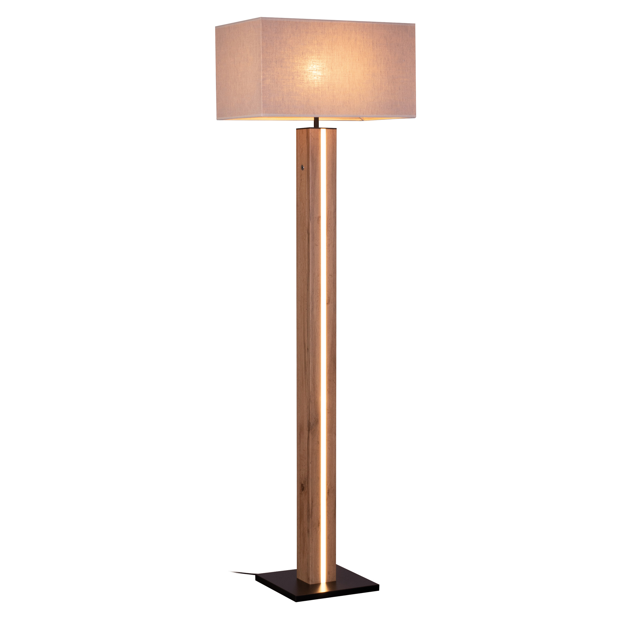 Standleuchte, FLAME, 1 x E27/40W, 1 x LED/16W - Standleuchten 
