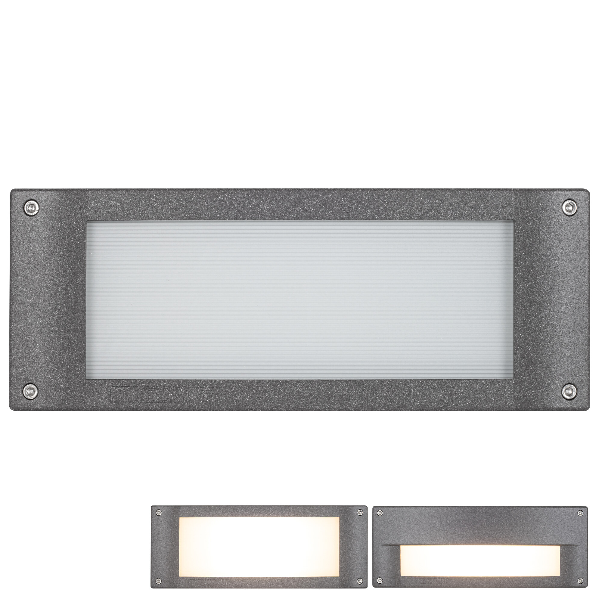 LEDWand und Treppeneinbauleuchte, LED/13W, 3000K Wandeinbauleuchten