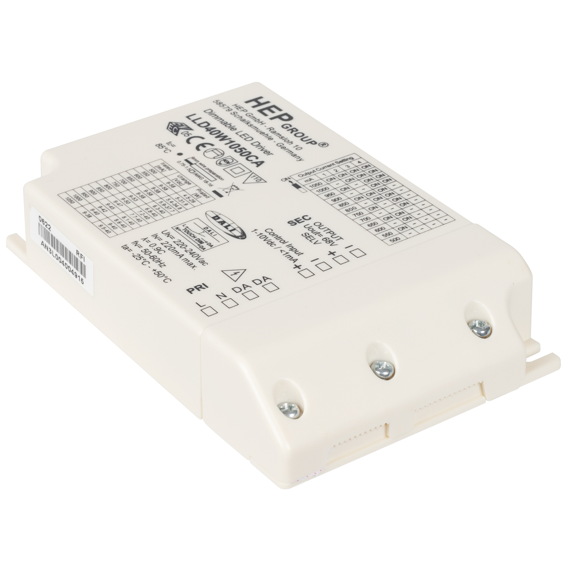 LED-TREIBER MARIO dimmbar, max. 40W, 1000mA - LED Panel und Bürolampen LED-TREIBER MARIO dimmbar, max. 40W, 1000mA - LED Panel und Bürolampen