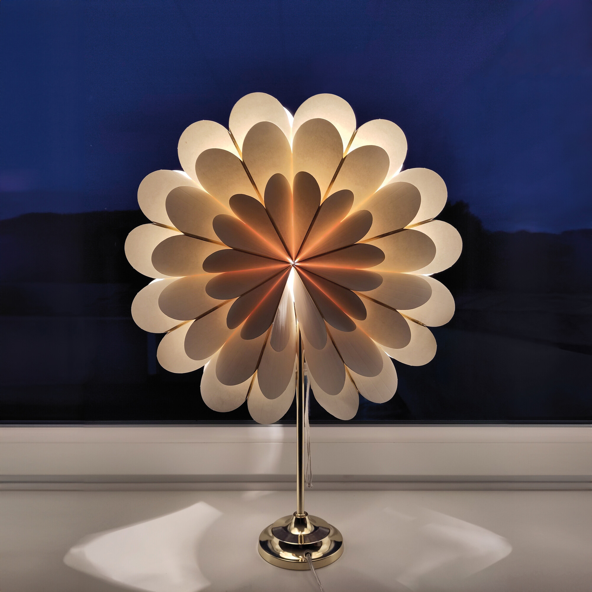 Standleuchte, MARIGOLD, 1 x E14/25W, H 680, Ø 450 - ausverkauft242 