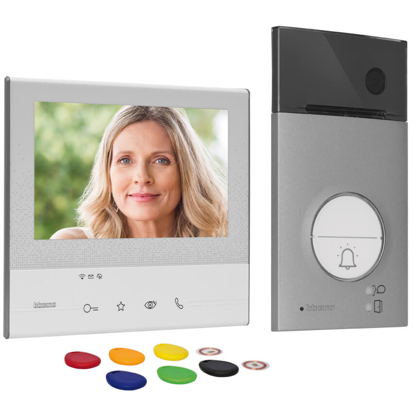 Video-Tür-Sprechanlage, FLEX ONE VIDEO LINEA 3000, für das 1