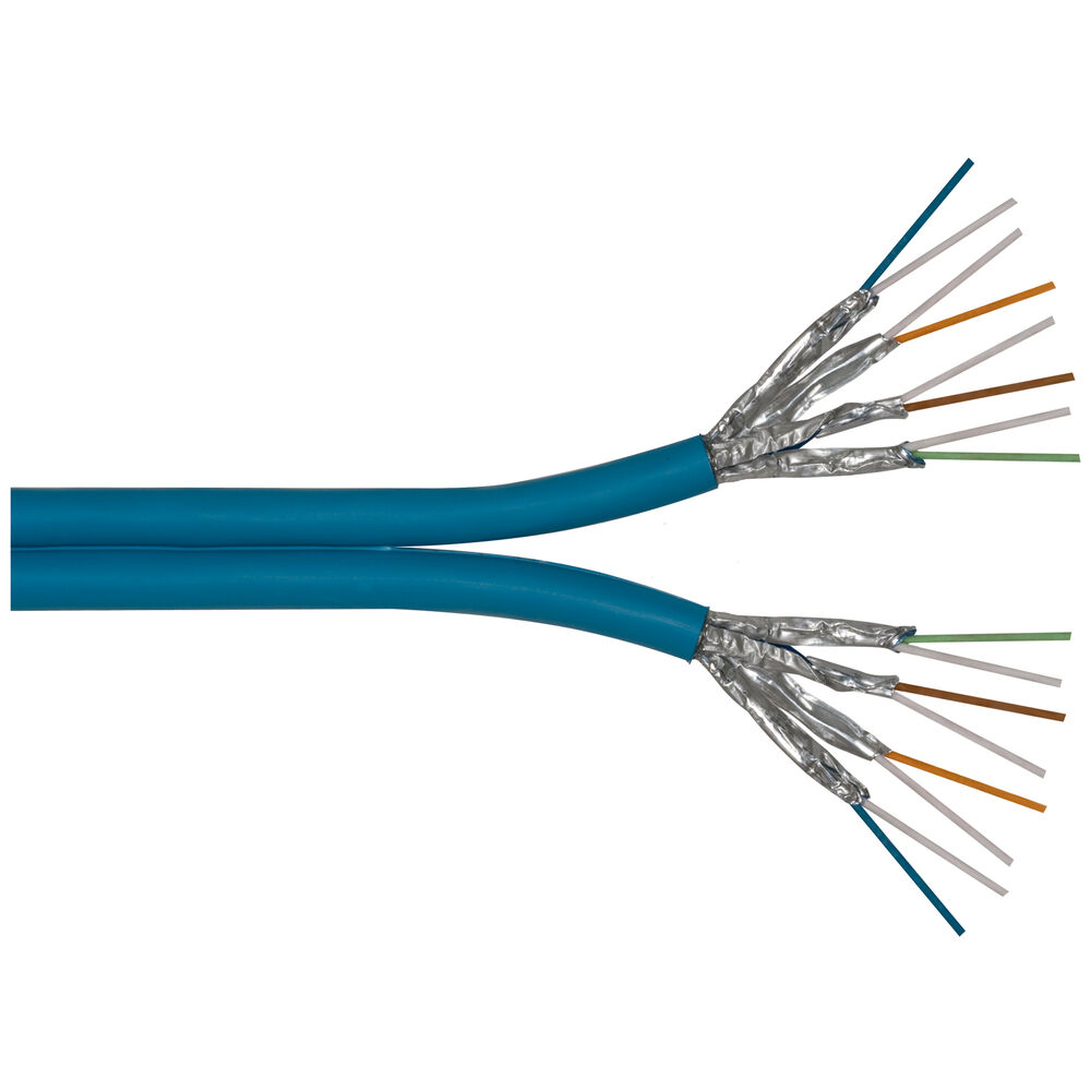 Datenleitung, ST/STP, Kat-7, 8P SC23-FRNC (2 x 4 x 2 x AWG23/I), 1300 MHz, Duplex