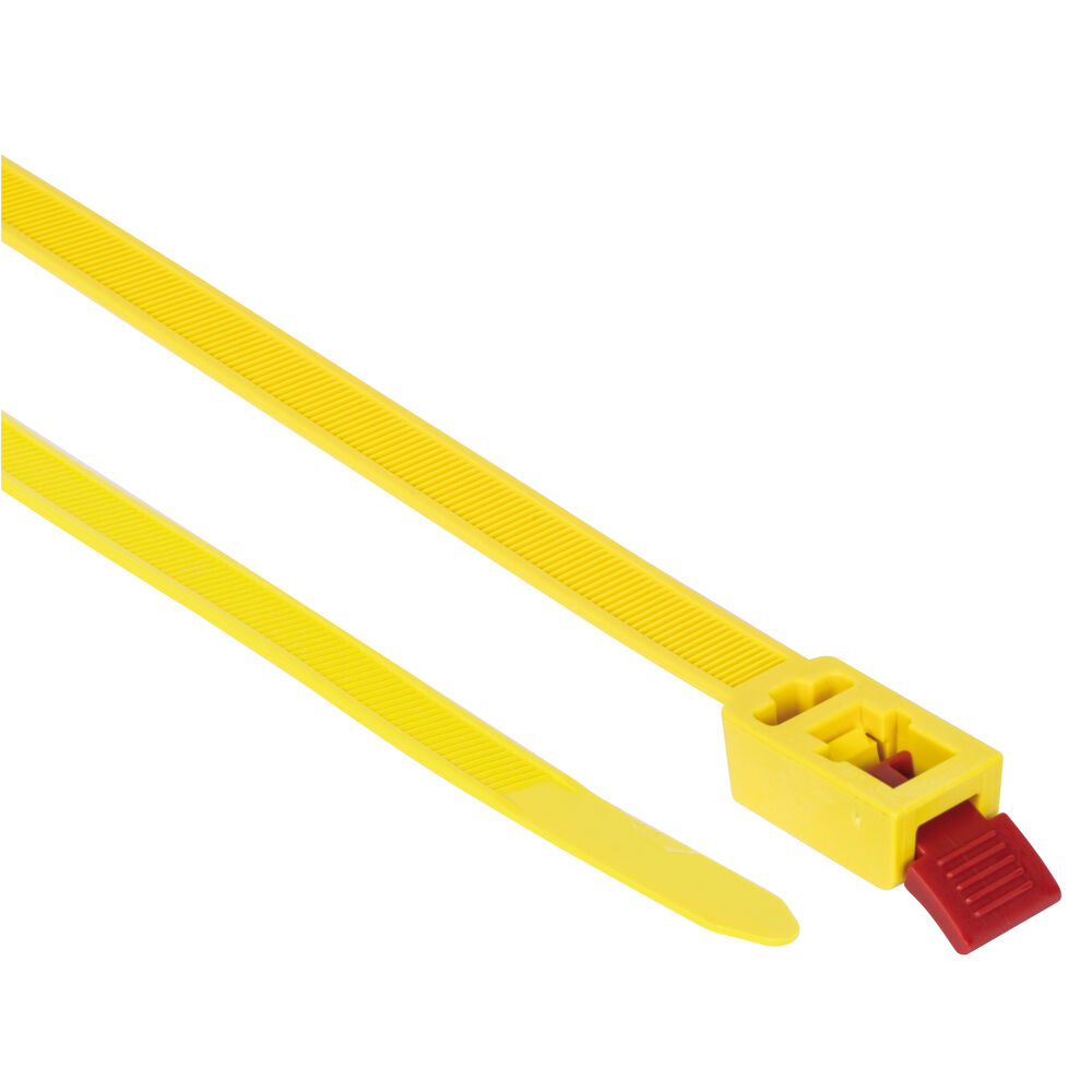 Kabelbinder, SPEEDYTIE, Polyamid 6.6, gelb