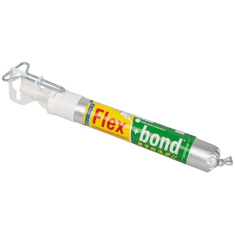 Kleb- und Dichtstoff, FLEX-BOND, 1 Komponente, 85 ml, wei
