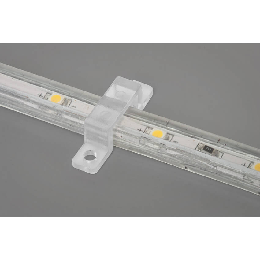 Montageschellen fr flache LED-Lichtschluche, transparent Bild 2