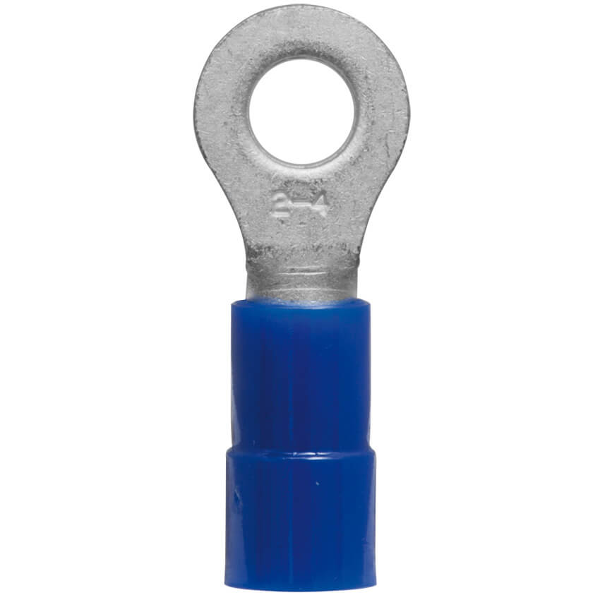 Ringkabelschuh, PVC-Isolation, DIN 46237, blau