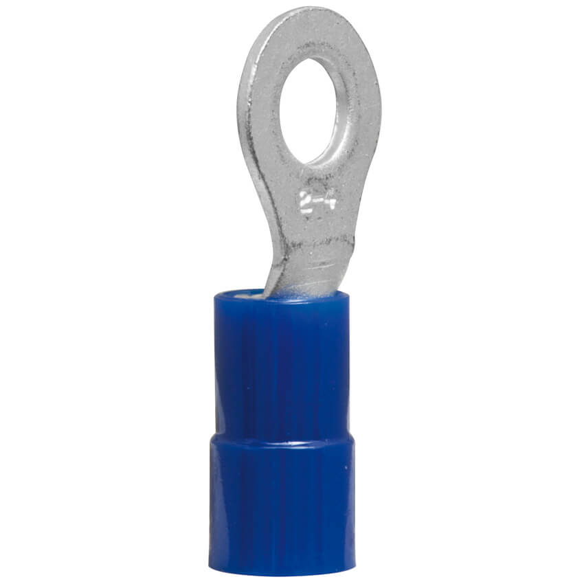 Ringkabelschuh, PVC-Isolation, DIN 46237, blau Bild 2