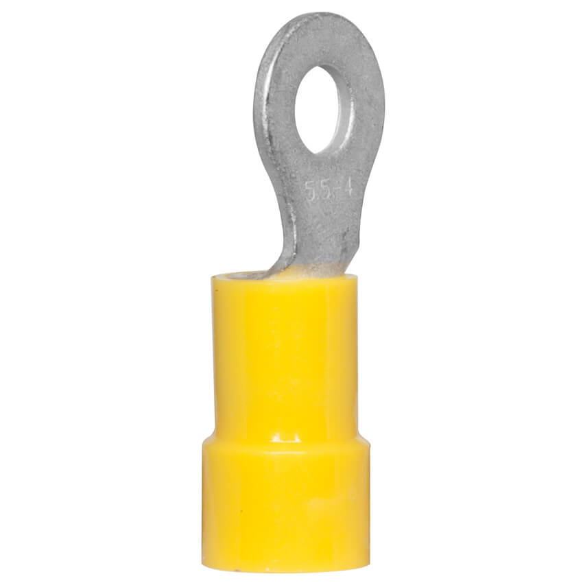 Ringkabelschuh, PVC-Isolation, DIN 46237, gelb Bild 2