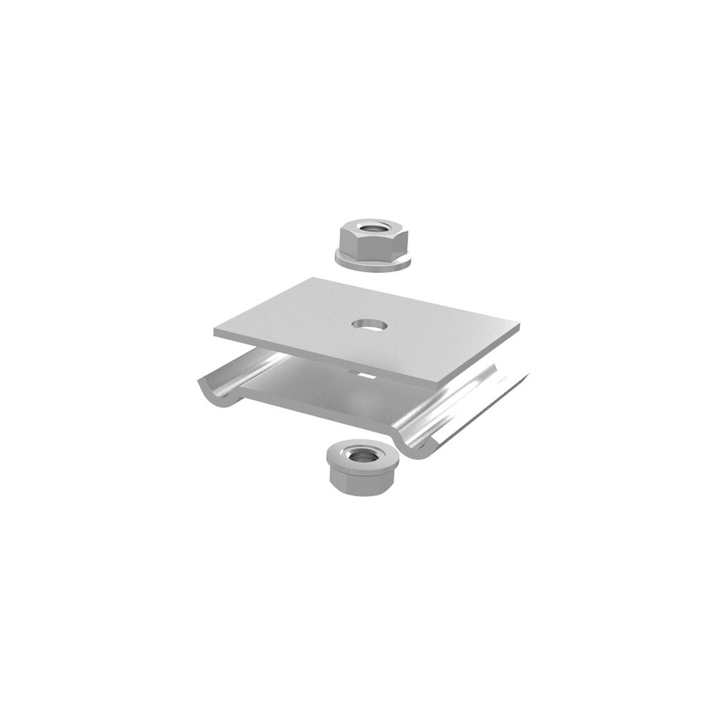 Rinnenhalter, nur fr Gitterrinnen B 50 und B 150 mm, DZM 13, MERKUR 2