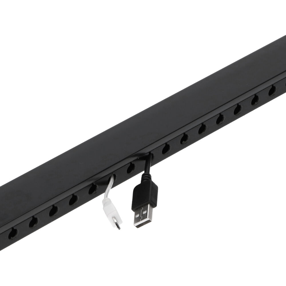 Kabel Management, Kunststoffkanal mit Kabelauslssen Bild 6
