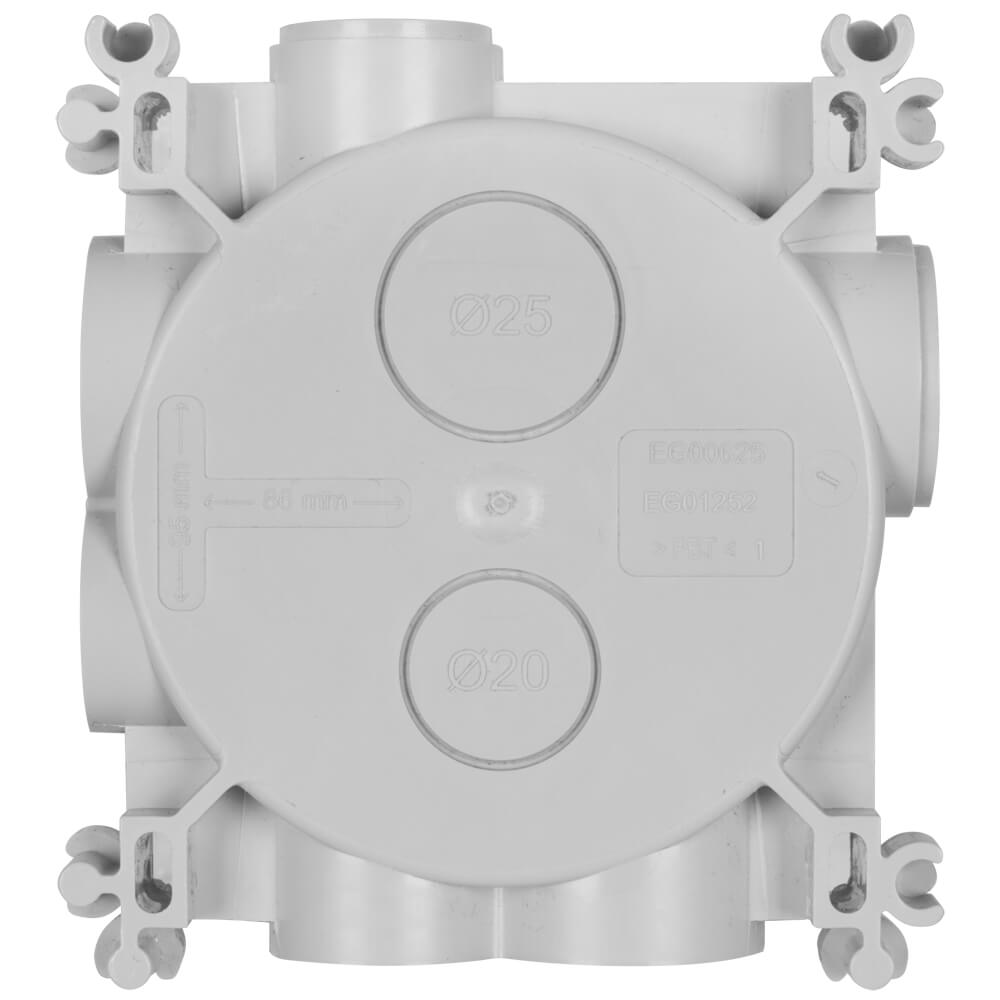 Modul-Einsatz, GB-Steckdose, für Boden-Einbau-Steckdose, reinweiß -  Unterflursysteme Schalterprogramme - Max Pferdekaemper GmbH & Co. KG