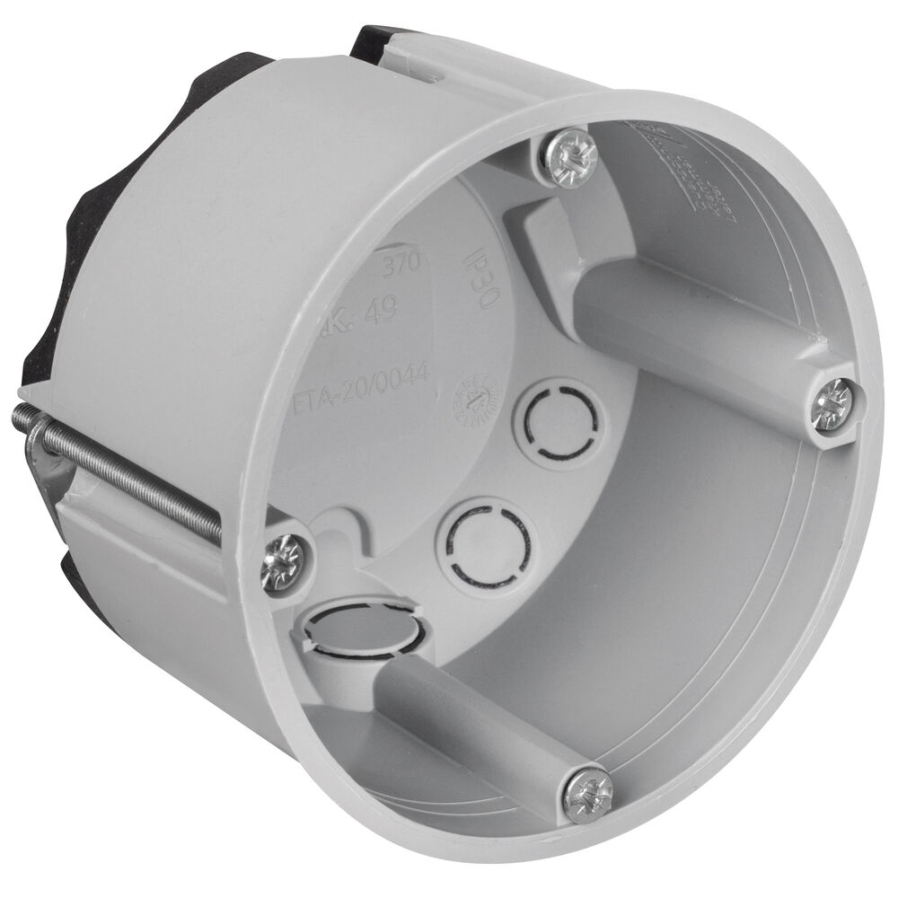 Hohlwand-Brandschutzdose, bis EI90, mit Schallschutz, Frloch- 68 mm