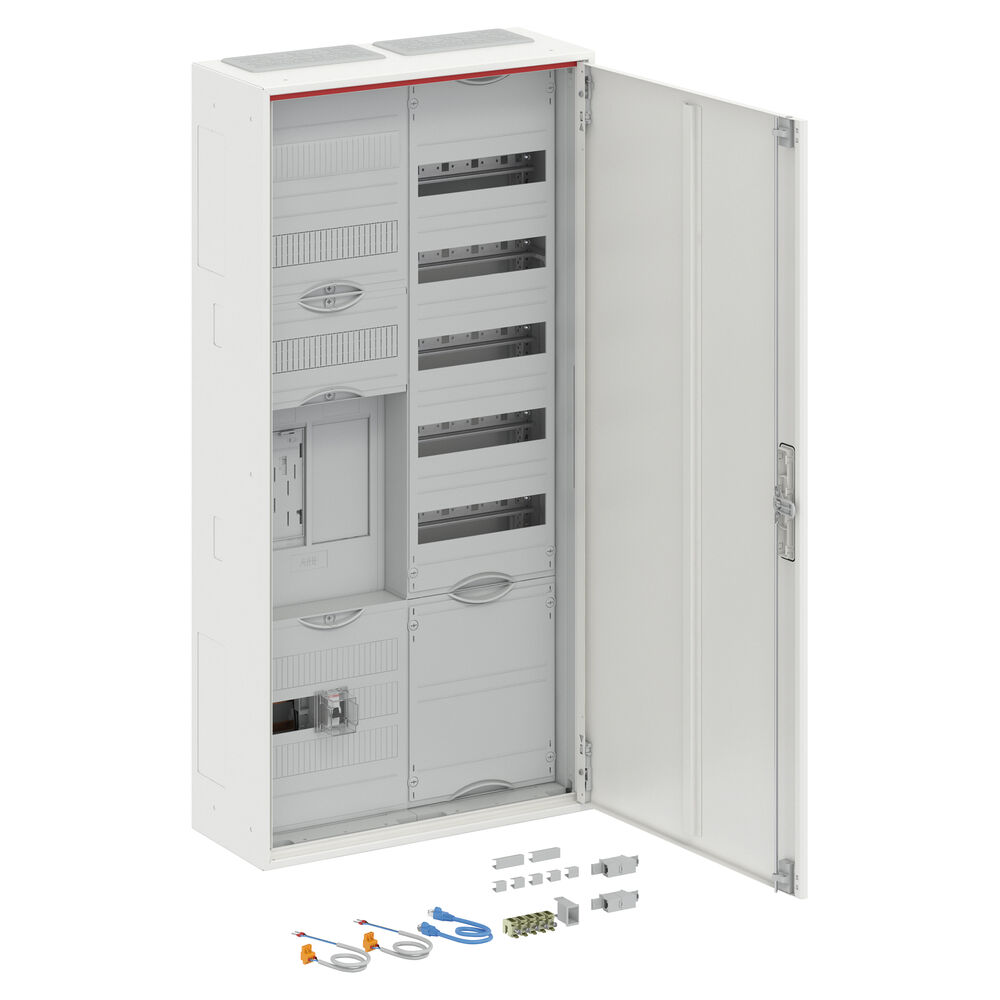 Zhlerschrank, TAB 2000, 1 x eHZ Zhlerplatz, 1 x Verteilerfeld 5-reihig, mit APZ-Feld Bild 2