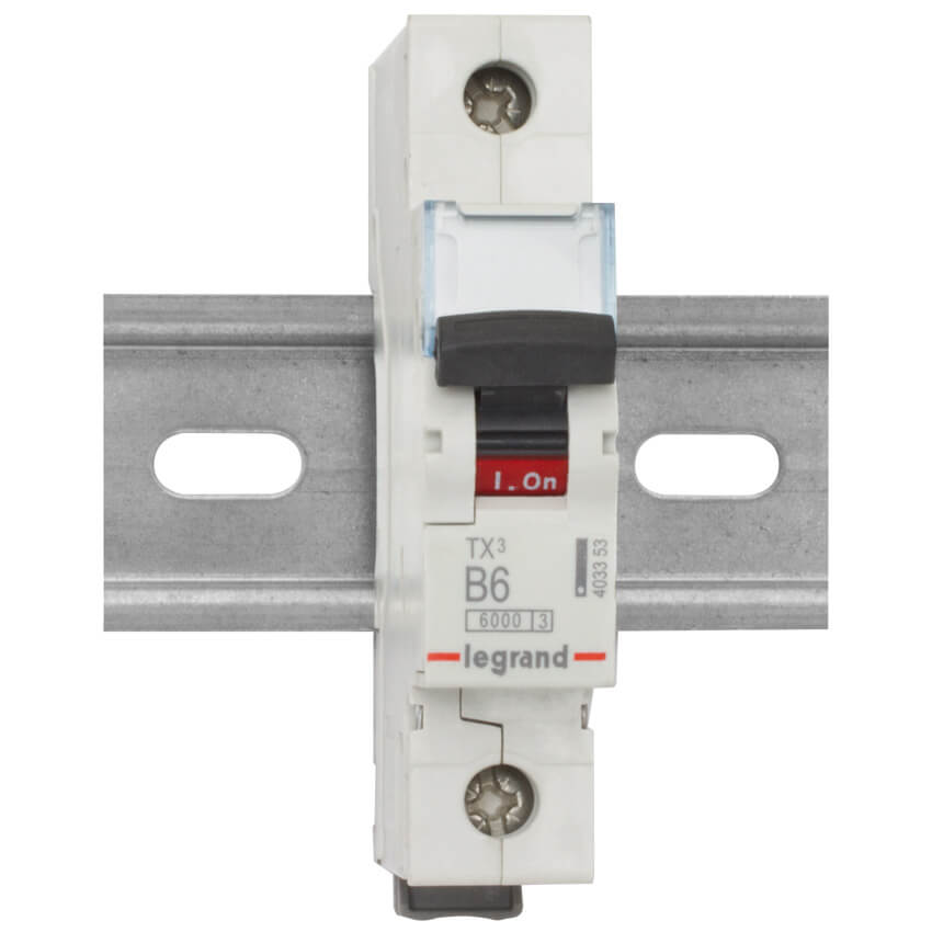 Leitungsschutzschalter, Baureihe LEXIC TX, 1-polig, B-Charakteristik, 1 TE