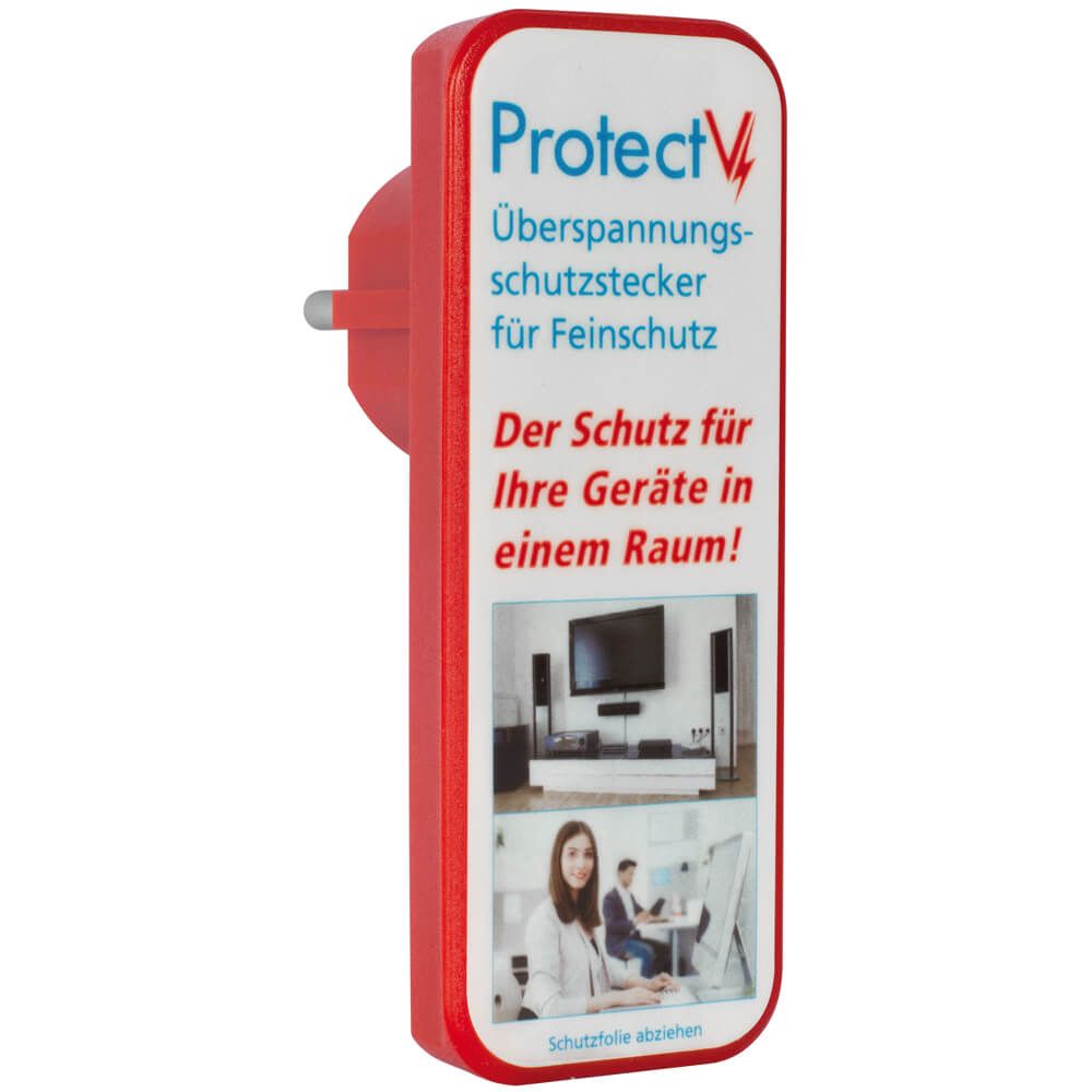 berspannungsschutzstecker, PROTECT V, wei Bild 2