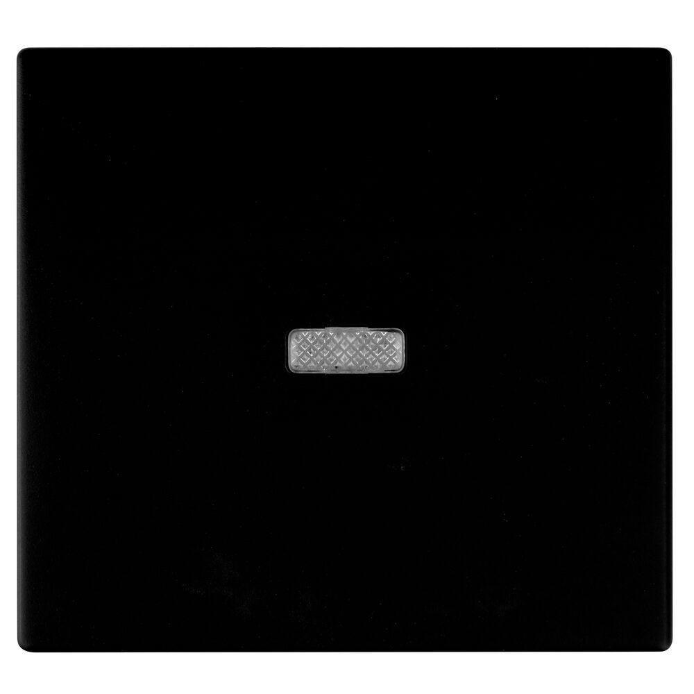 Wippe f�r Kontrollschalter-/taster, mit Kalotte, APOLO 5000, schwarz matt