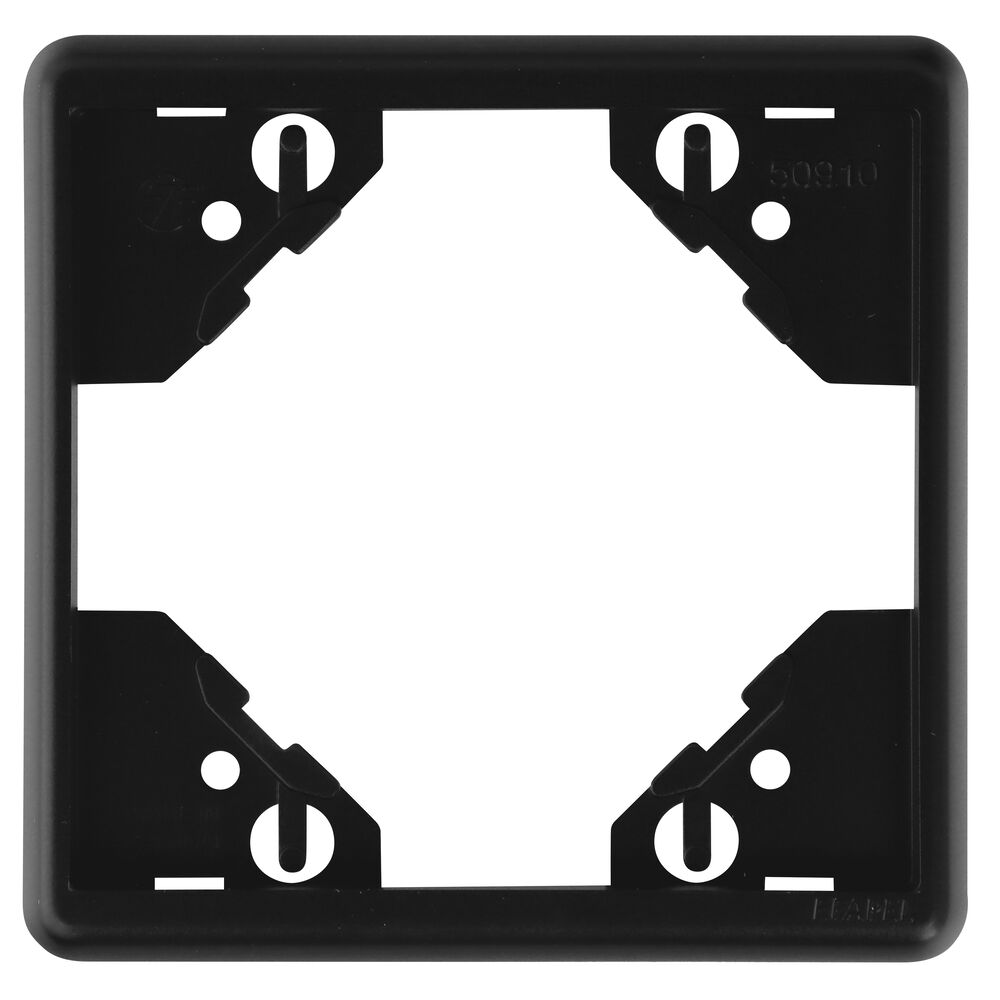 Abdeckrahmen, APOLO 5000, schwarz matt