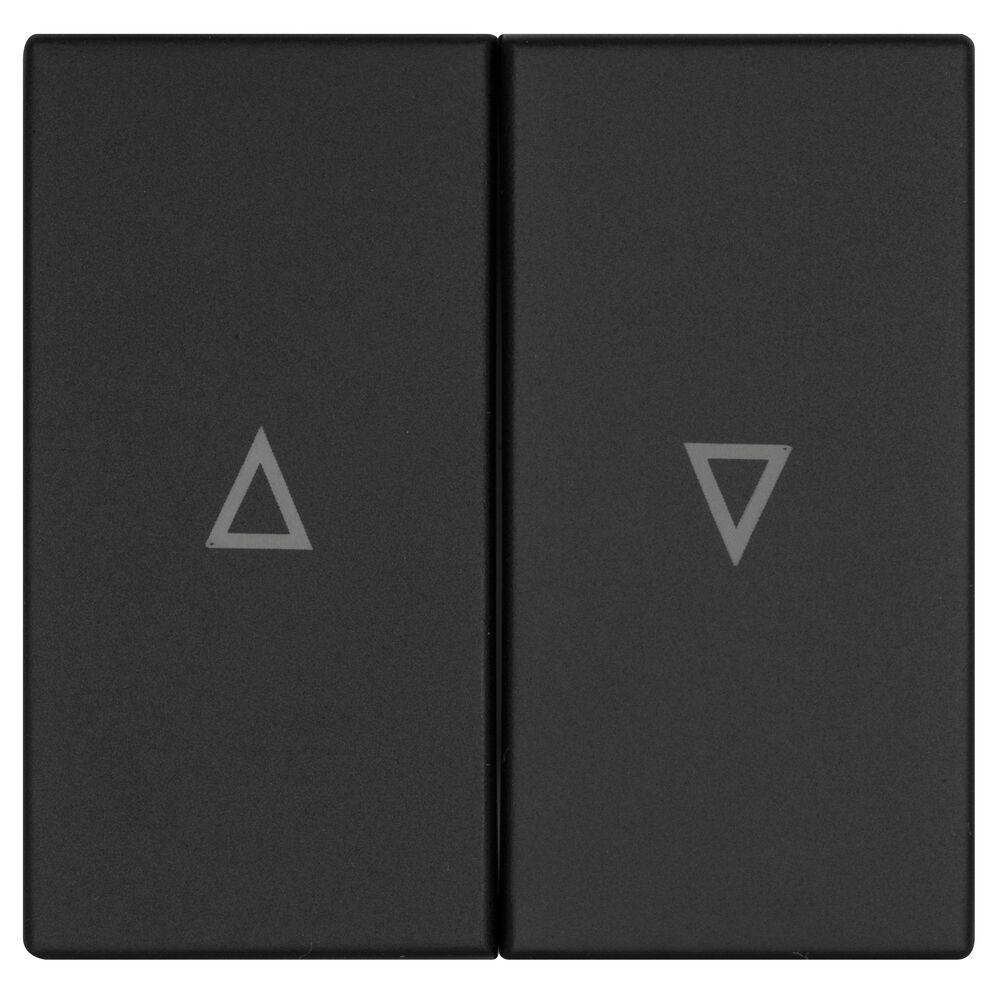 Wippe, fr Jalousie-Schalter/Taster, K55 BBblack, schwarz matt