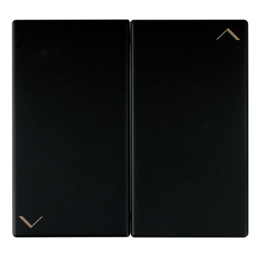 Wippe f�r Jalousie-Schalter/Taster, APOLO 5000, schwarz matt