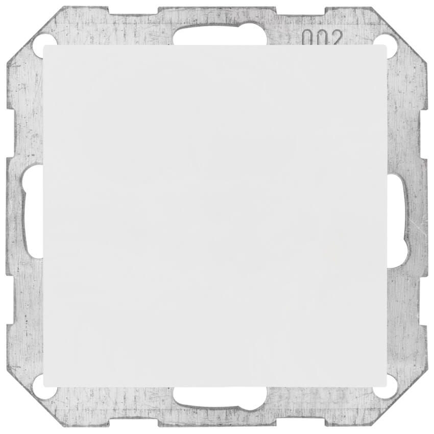 Kombi-Blindabdeckung, Standard 55, reinwei� gl�nzend