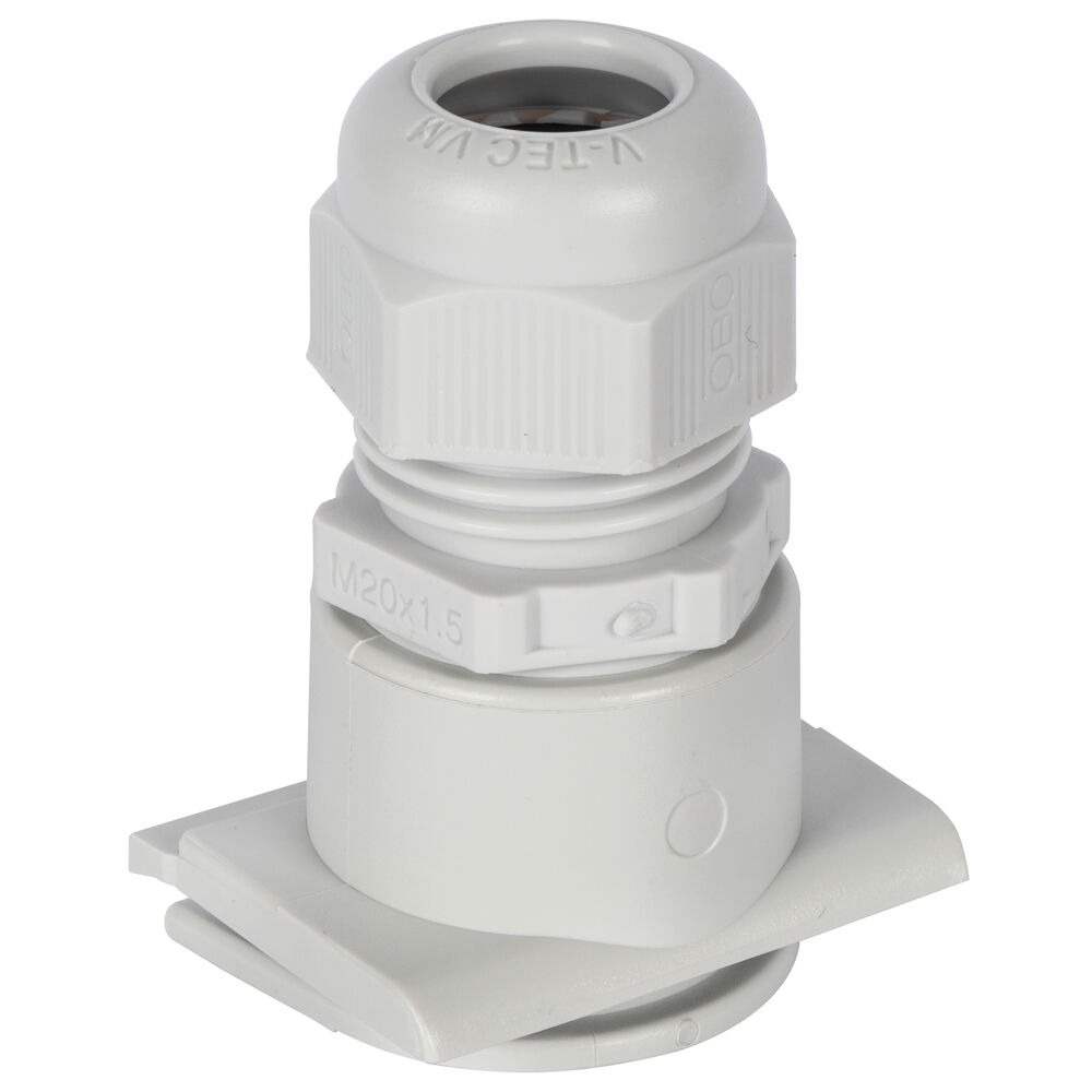 Adapter zur Leitungseinf�hrung, mit Verschraubung M20, f�r Leitungen � 6 bis 13 mm