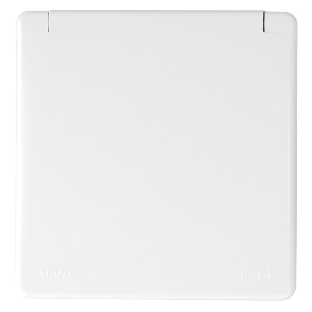 Abdeckplatte, mit Klappdeckel, APOLO 5000, signalwei�