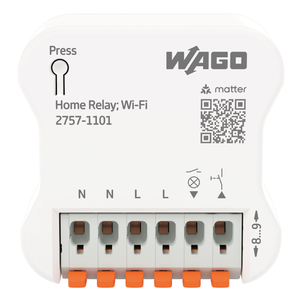 Smarthome Aktor, 1 Kanal, Matter� over Wi-Fi�, f�r Lichtkreis oder Steckdose Bild 2