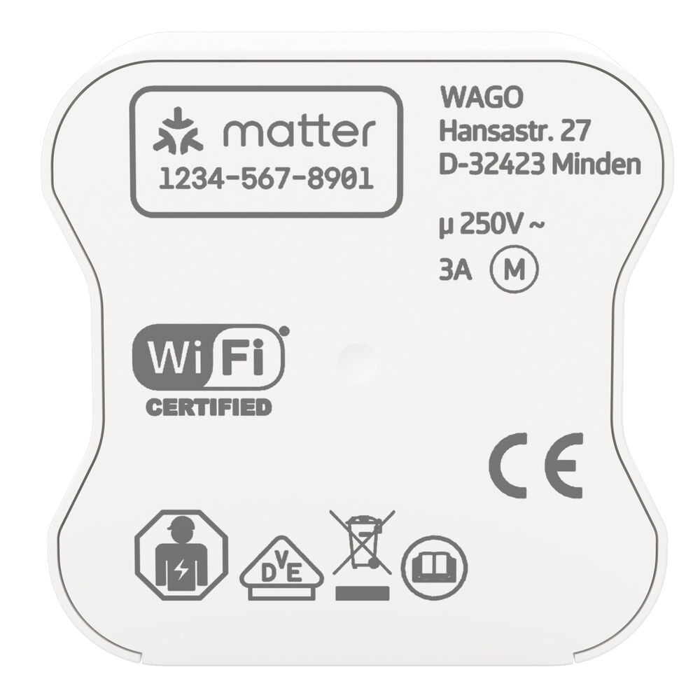 Smarthome Aktor, 2 Kanal, Matter� over Wi-Fi�, f�r elektrische Antriebe Bild 3