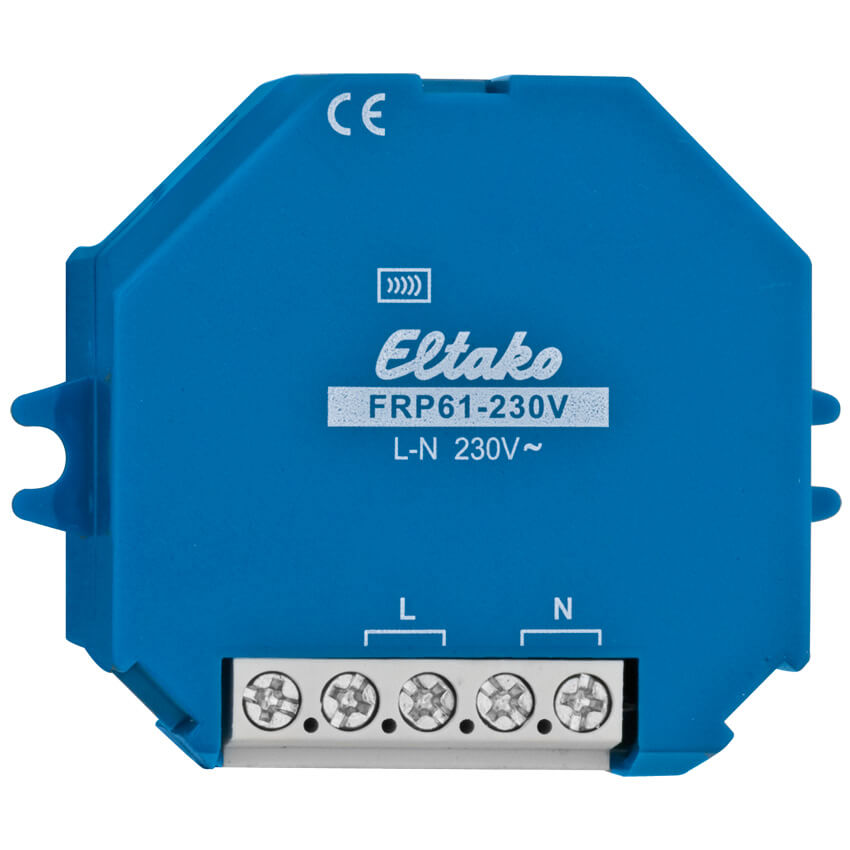 Funk-Repeater, FRP61-230V, fr AP-Montage oder Einbau in UP-Dose