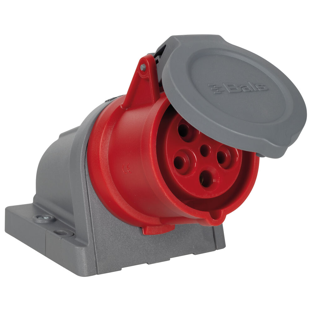 CEE-Wandsteckdose, 5-polig, 400V, mit Quick-Connect
