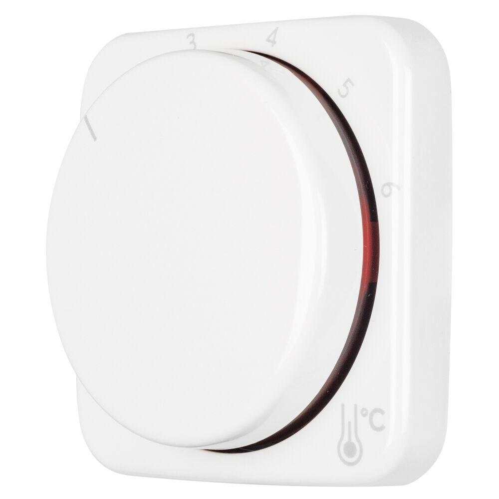 Zentralplatte mit Drehknopf, f�r Raumtemperaturregler 1094 U-101, BUSCH REFLEX SI  Bild 2