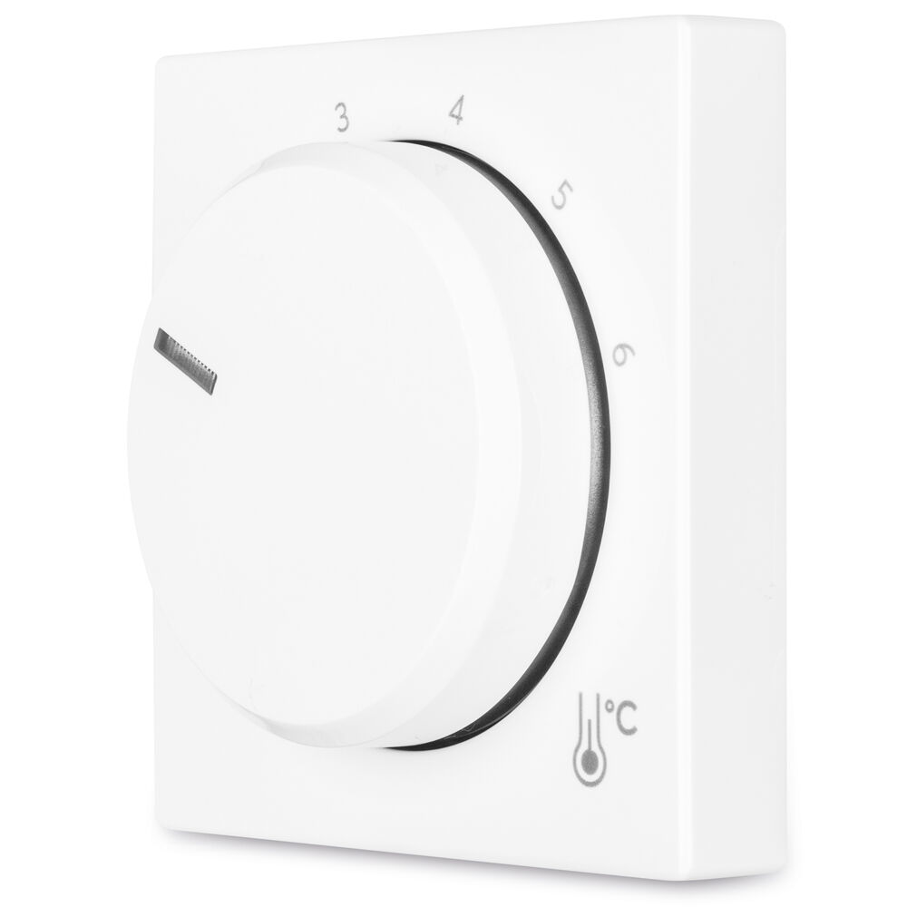 Zentralplatte mit Drehknopf, f�r Raumtemperaturregler 1094 U-101, BUSCH Future� Linear Bild 2
