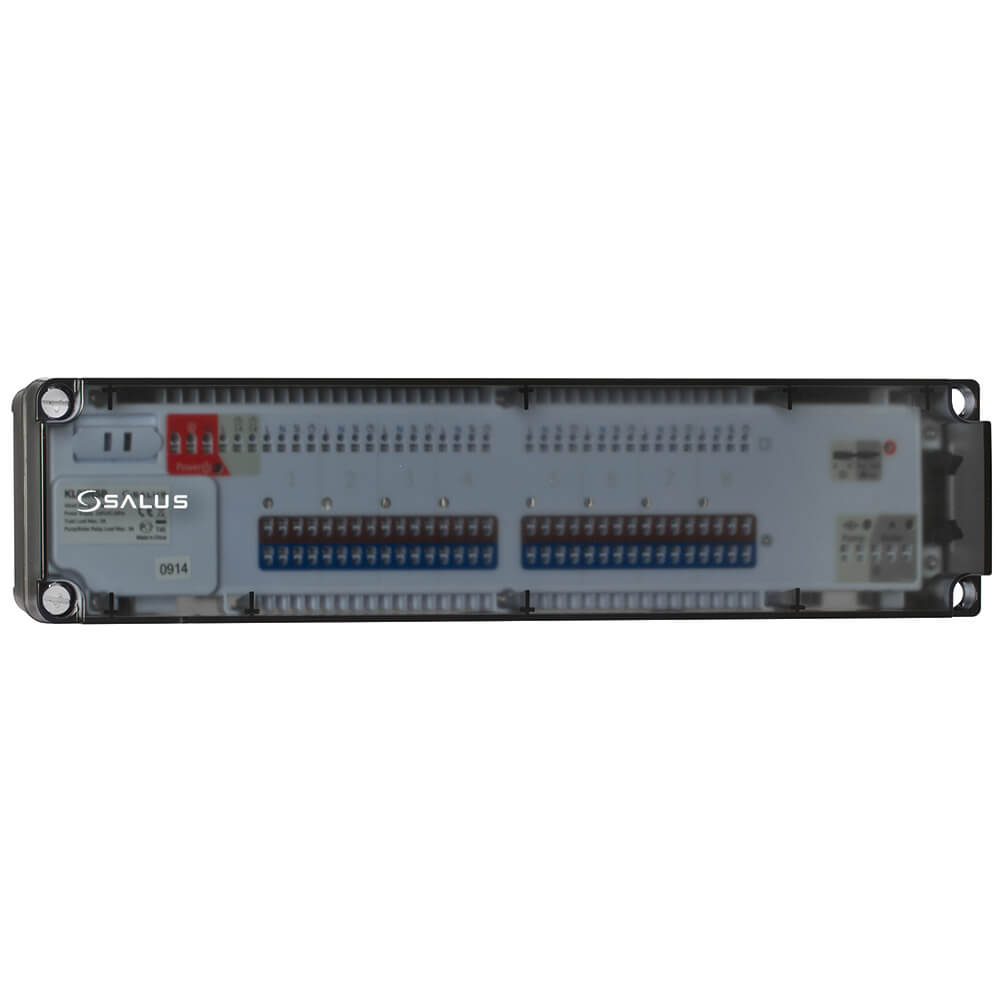 Regelleiste, KL08RF, zur Verbindung von max. 8 Thermostaten (Zonen) mit bis zu 32 Stellantrieben Bild 2