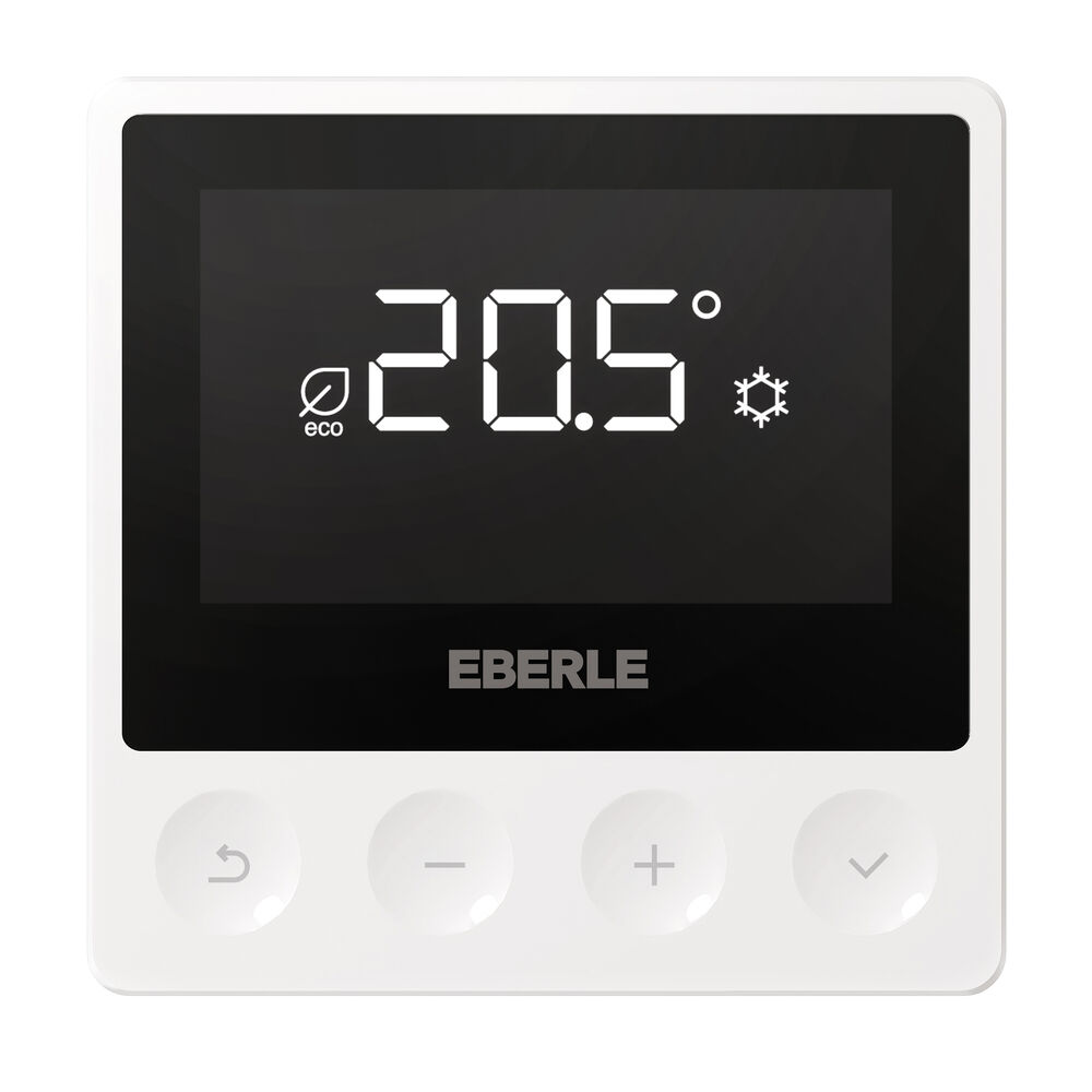 AP-Raumthermostat, ATR 4500, Ausgang Triac (18W), +5� bis +30�, aktivwei�, 86 x 86 mm