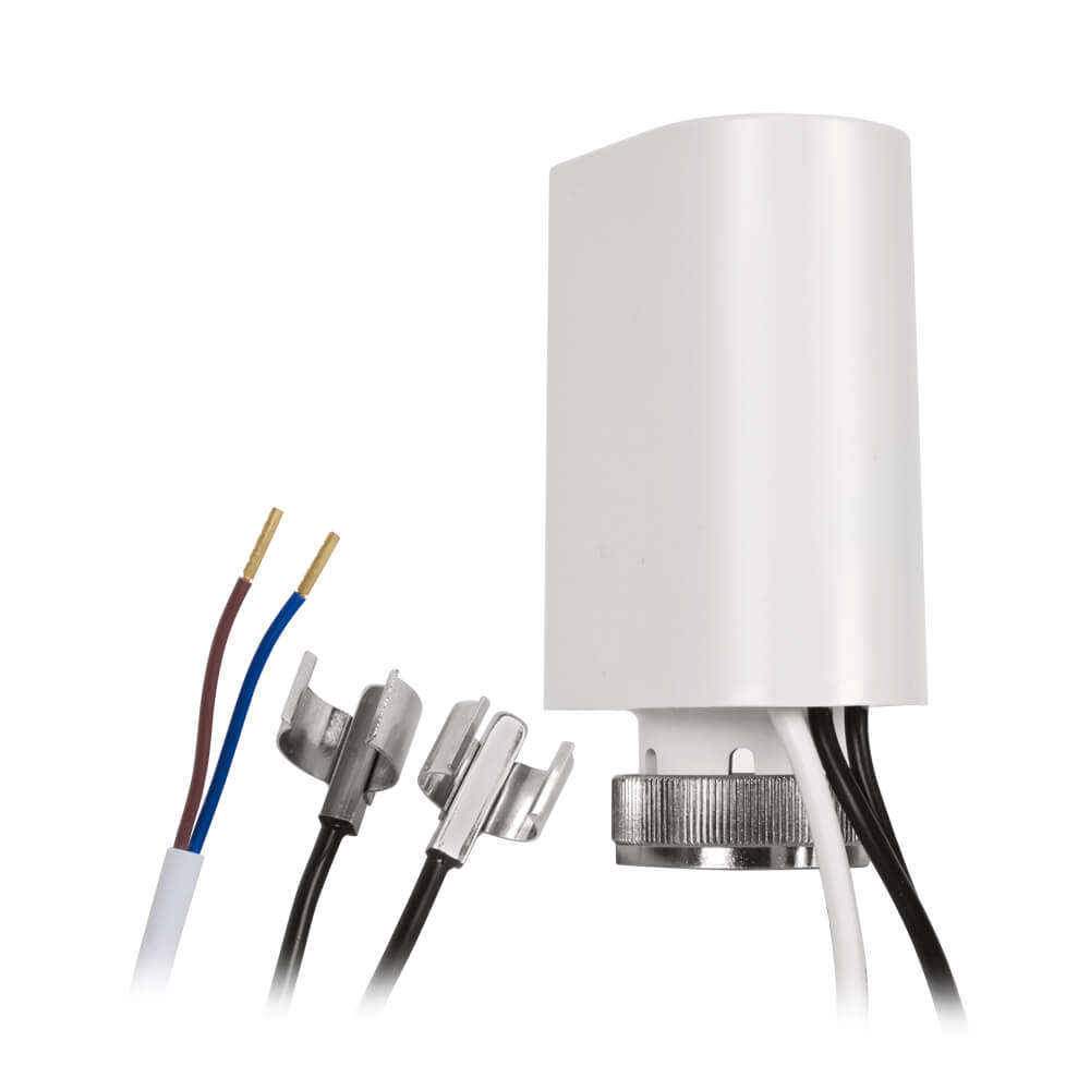 Elektronischer Stellantrieb, mit automatischem hydraulischen Abgleich, stromlos geschlossen (NC)