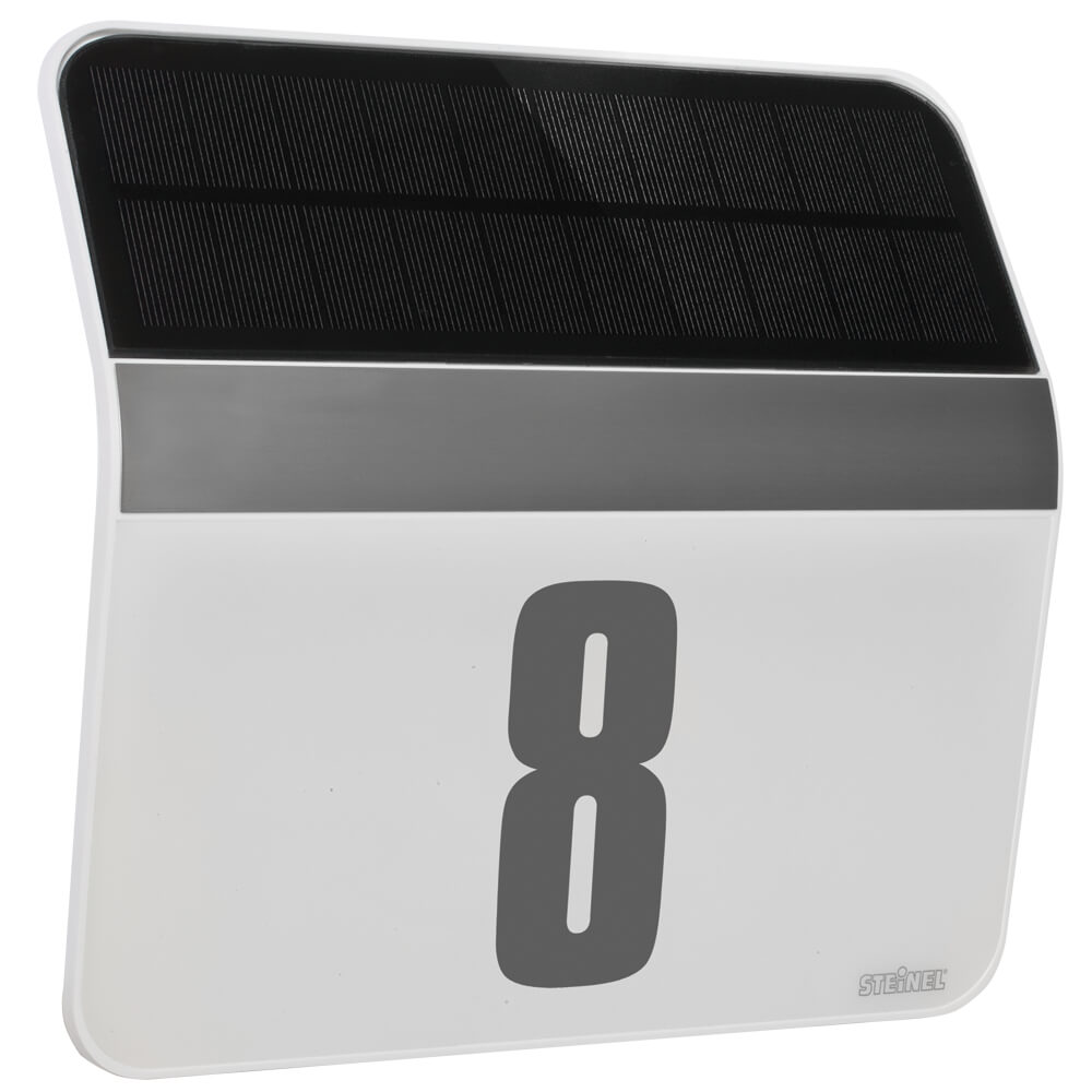 LED-Solar- Hausnummernleuchte, LED/0,03W, mit Dmmerungssensor
