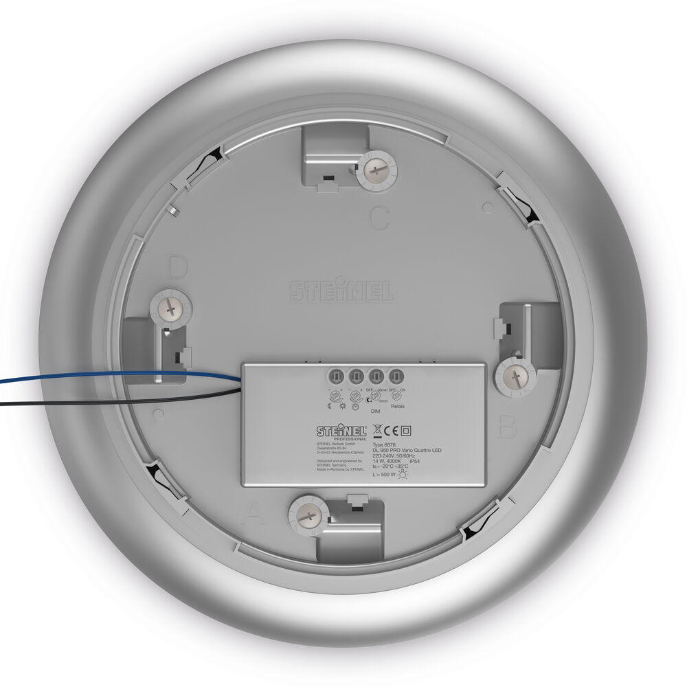 Sensorleuchte DL Vario Quattro PRO S, LED/14W, 1.430 lm, 3000K, IR-Sensor, � 310 Bild 7