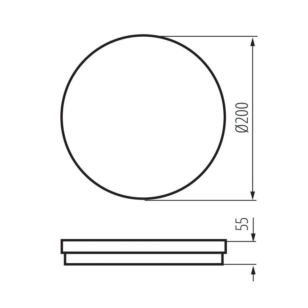 Deckenleuchte, BENO, LED/12W - 40W, 3000K/4000K/6500K Bild 7