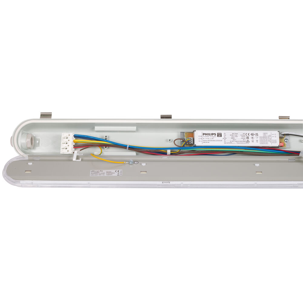 Not- und Sicherheits- Feuchtraumwannenleuchte, LED/47W, 7.200 lm, 4000K, Notlicht 3 Stunden Bild 2