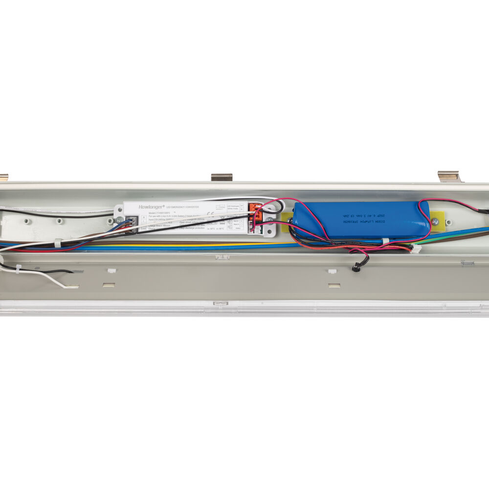 Not- und Sicherheits- Feuchtraumwannenleuchte, LED/47W, 7.200 lm, 4000K, Notlicht 3 Stunden Bild 3
