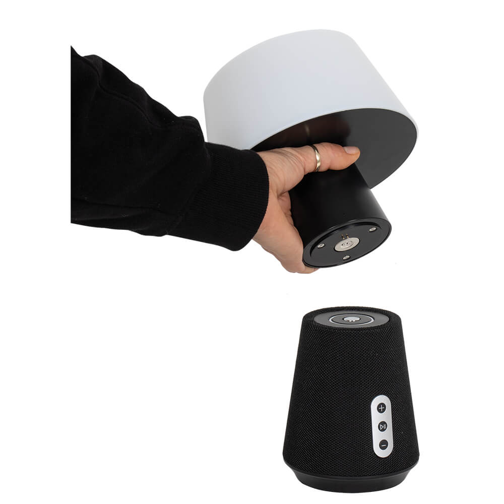 LED-Tischleuchte, LED/4,5W, mit Akku, mit Bluetooth-Lautsprecher Bild 3