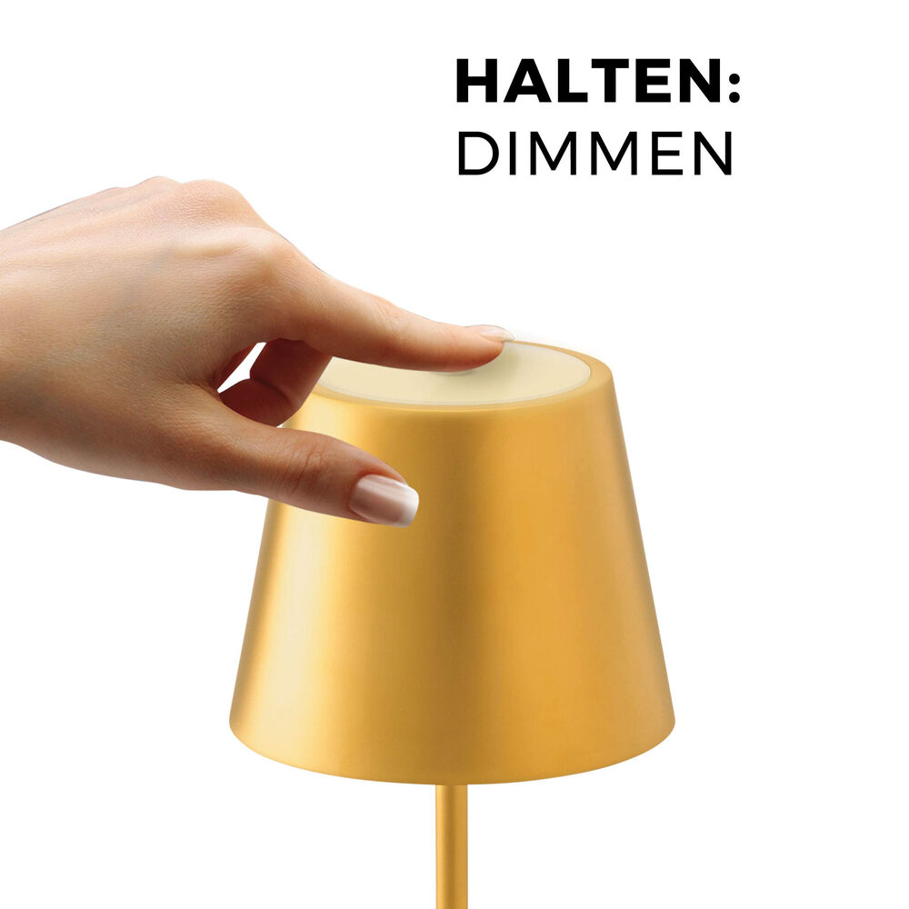 LED-Akku-Tischleuchte, NUINDIE MINI, LED/2,2W, rund Bild 4